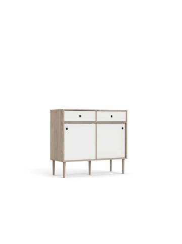 ebuy24 Sideboard Penny Weiß 99 x 41 cm