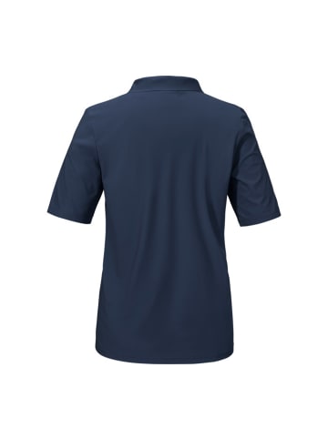 Schöffel Polo "Jersey Polo Style Calmay WMN" in navy blazer
