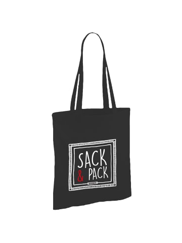 United Labels Tacheles Stoffbeutel - Sack und Pack 38 x 41 cm in Mehrfarbig