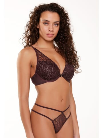 Linga Dore String in Dark pepper