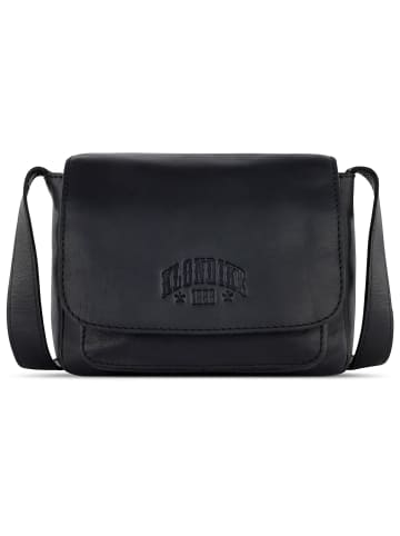 KLONDIKE 1896 Rush Monika Umhängetasche Leder 17 cm in schwarz