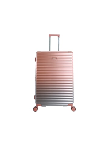 Saxoline SX Blue Elite Trolley TSA Zahlenschloss Spinner 76 cm in pink gradient