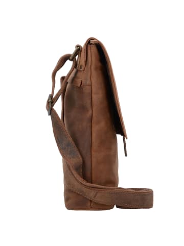 Greenland Nature Montenegro Umhängetasche Leder 30 cm in natur