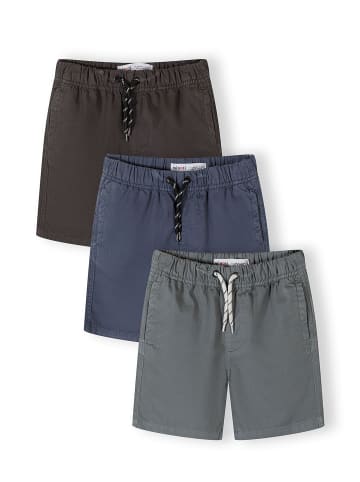 Minoti 3-er Pack Shorts 29SHORT257 in grau