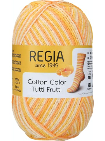 Regia Handstrickgarne 4-fädig Cotton Color, 100g in Orange