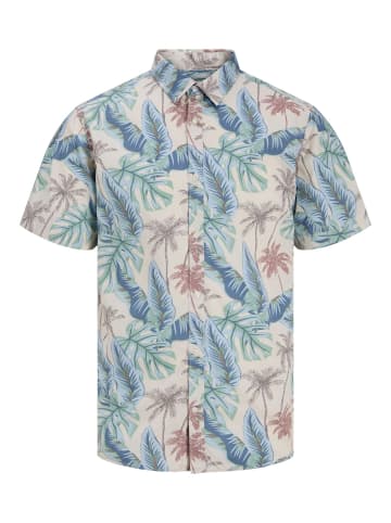 Jack & Jones Hawaii-Hemd in Moonbeam