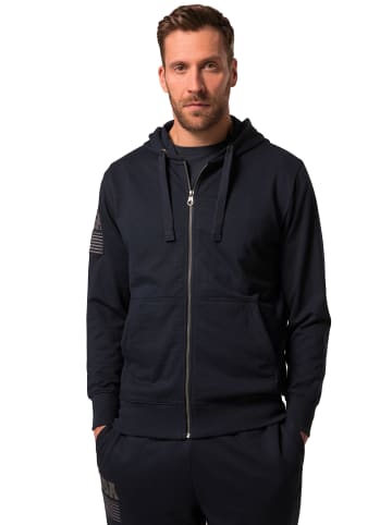 JP1880 Sweatjacke in navy blau