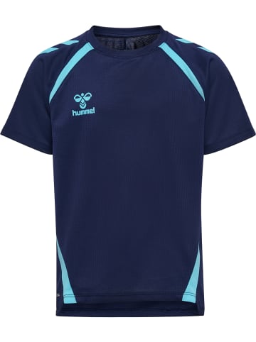 Hummel T-Shirt Hmllead Kinder in MARINE/BLUE FISH