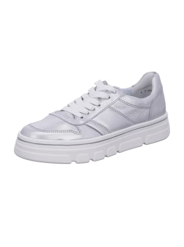 ara Sportliche Schnürschuhe in Silber