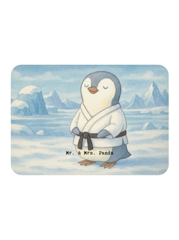 Mr. & Mrs. Panda Magnet Pinguin Karate Design ohne Spruch in Weiß