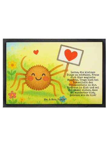 Mr. & Mrs. Panda Schuhabstreifer Spinne Agathe Motivation Design... in Weiß