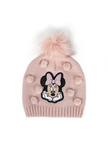 Disney Disney Minnie Mütze für Kinder Beanie Wintermütze in Rosa
