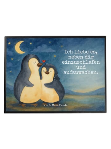 Mr. & Mrs. Panda Ostergeschenk Pinguine Einschlafen Design mit S... in Weiß