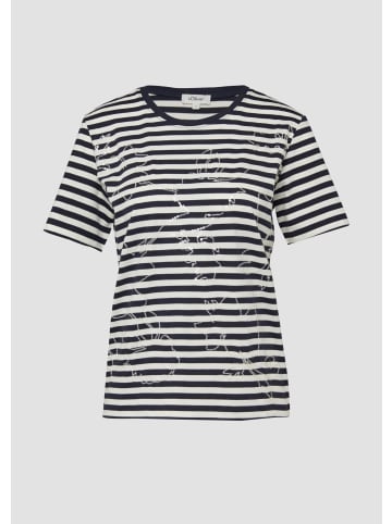 s.Oliver T-Shirt in 59G4_navy