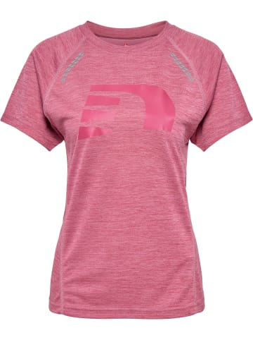 Newline Newline T-Shirt S/S Nwlorlando Laufen Damen Atmungsaktiv Leichte Design in DRY ROSE MELANGE