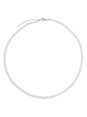 Steel_Art Perlenkette Herren Fabio silberfarben in silberfarben poliert