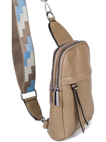 styleBREAKER One Shoulder Rucksack Tasche in Schlamm