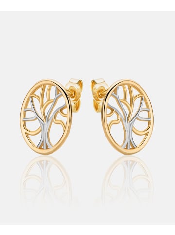 Diamant L'éternel Ohrringe aus 585 Gelbgold