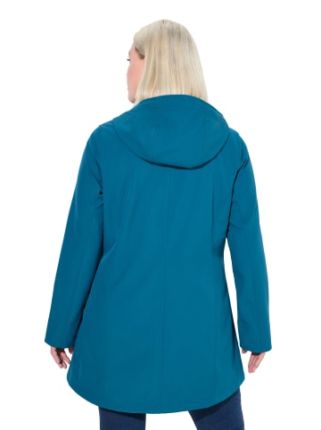Ulla Popken Softshelljacke in petrol