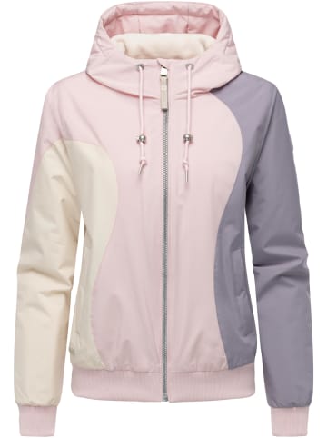 ragwear Bomberjacke Oggie Block Warm YOUMODO in Marshmallow