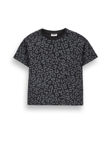 MOKIDA T-Shirt mit kurzen Ärmeln in schwarz