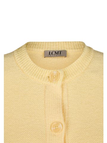 LeComte Strickjacke "Floral Vibes" in Limoncello