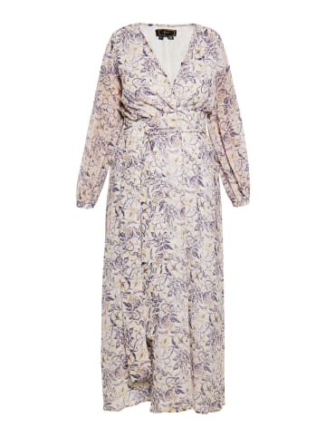faina Damen Kleid in Weiss Flieder