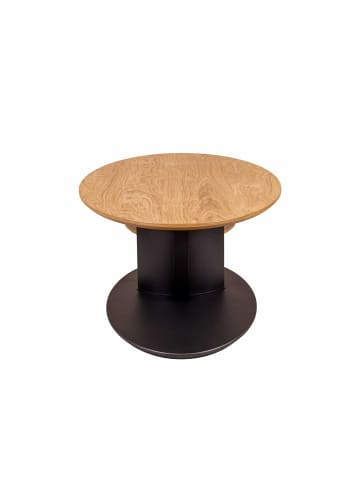 58 aufm Kessel COUCHTISCH höhenverstellbar Corly 95x47x65 Furnier Anthrazit/Wildeiche