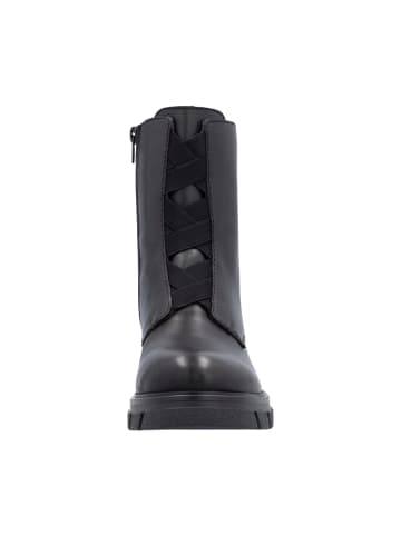 rieker Lederstiefelette Minato Schwarz
