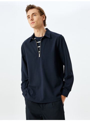 KOTON Shirt in Marineblau