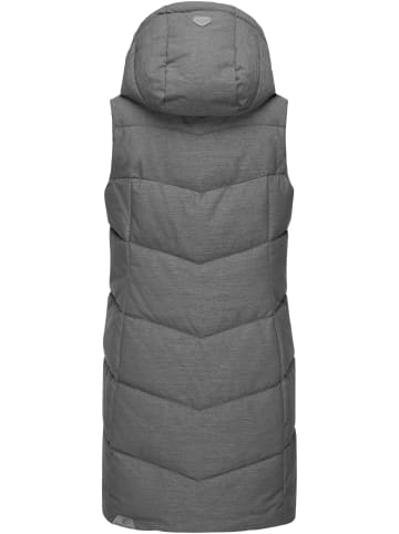 ragwear Steppweste Pavla Vest in Grey