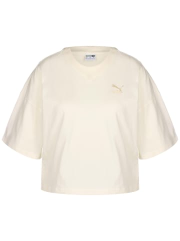 Puma T-Shirt Classics Oversized in beige