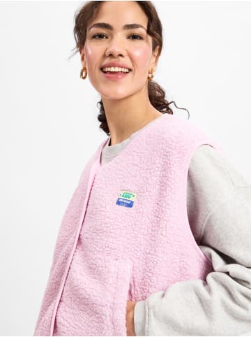 American Vintage Weste Hoktown in rosa - 0004