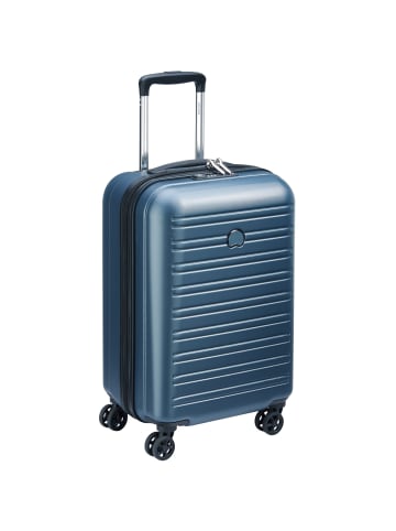 Delsey Segur 2.0 4-Rollen Kabinentrolley 55 cm in blau