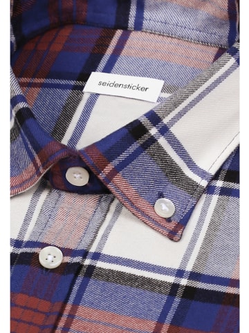 Seidensticker Casual Hemd Regular in Dunkelblau