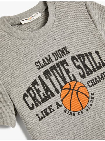 KOTON T-shirt in Grau