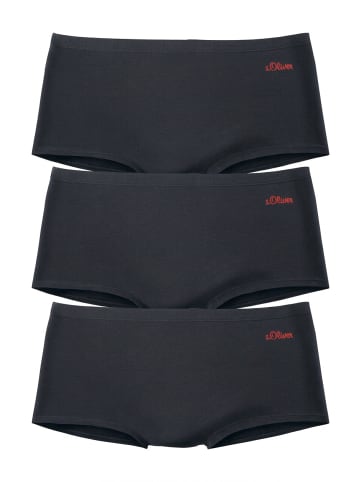 s.Oliver s.Oliver Bodywear Panty (3 Stück) in schwarz