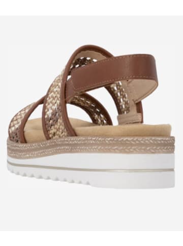 remonte Riemchen Sandalen für Damen in braun