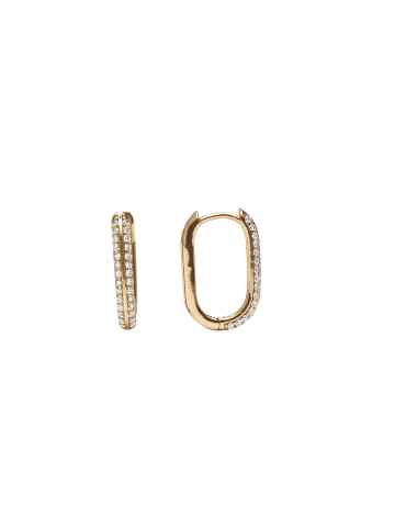Luxenter Ohrringe Moer mit 18 Karat Goldfinish – MOER