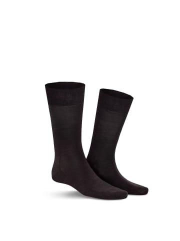 Kunert Socken Gary klimaregulierend in Brown-mel.