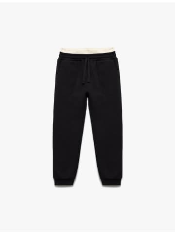 KOTON SWEAT BOTTOMS in Schwarz