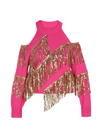 faina Damen Pullover in Fuchsia