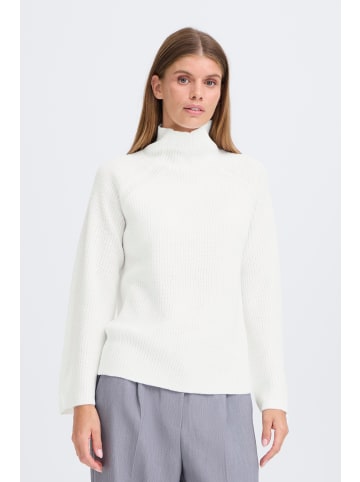 Oxmo Strickpullover OXNelly in Weiß