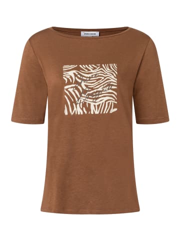 More & More Kurzarmshirt in sweet toffee