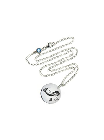 ChainMAGPIE 925 Silberkette mit Sternzeichenanhänger "Jungfrau"