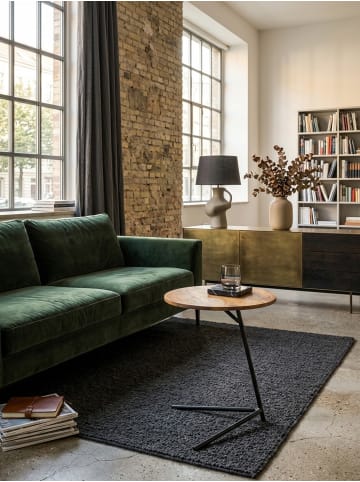 KADIMA DESIGN Beistelltisch | Sheesham/Metall, 40x46x40cm, Industrial