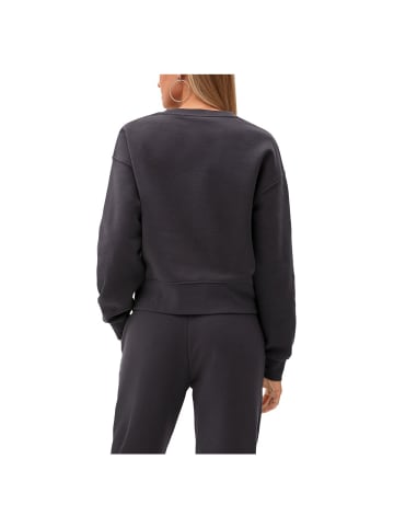 Q/S designed by Sweatshirt in Grau