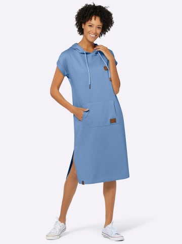 WITT WEIDEN Jerseykleid in mittelblau