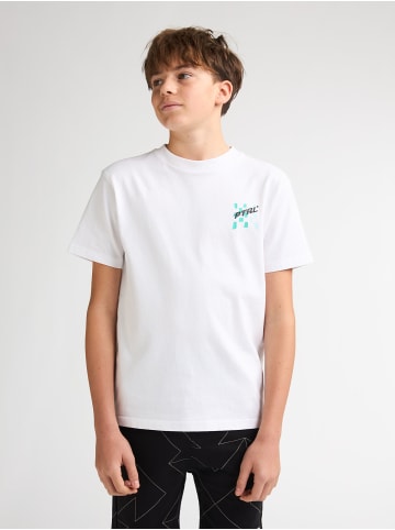 Petrol Industries T-Shirt mit Rückenprint Cañón in Weiß