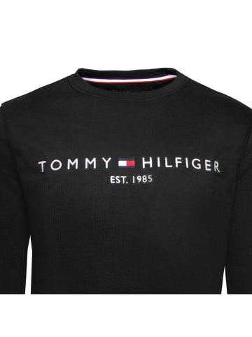 Tommy Hilfiger Sweatshirt Tommy Logo in schwarz